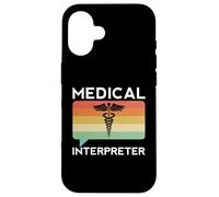 Interprète médical, Traduction linguistique, étudiant, Oral Coque pour iPhone 16