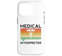 Interprète médical, Traduction linguistique, étudiant, Oral Coque pour iPhone 16 Pro