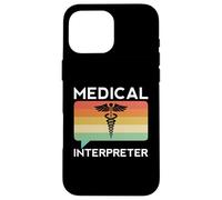 Interprète médical, Traduction linguistique, étudiant, Oral Coque pour iPhone 16 Pro Max