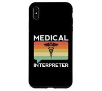 Interprète médical, Traduction linguistique, étudiant, Oral Coque pour iPhone XS Max