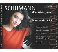 Oeuvres Pour Piano, Vol 1 - Fantaisie, Kreileriana, Sonates Pour Piano Nos. 1 Et 2, Carnaval De Vienne, Concerto Pour Piano