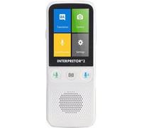 Lexibook Traducteur vocal instantané Interpretor 3 NTL3000 – 137 langues, photo et mémos, Wi‑Fi