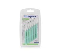 Dentaid Brossettes interdentaires INTERPROX PLUS Micro 0.9 Fibres Tynex Vert Blister de 6 unités