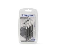 INTERPROX PLUS - X-maxi 2.4- Brossettes Interdentaires - Fibres en Tynex - Gris - Blister de 4 unités