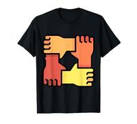 Interrogez-Moi sur la cohésion - l'amour, la Paix, l'unité, Le Respect T-Shirt Graphique avec Valeur