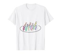 Interrogez-Moi sur la cohésion - l'amour, la Paix, l'unité, Le Respect T-Shirt Graphique avec Valeur