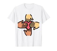 Interrogez-Moi sur la cohésion - l'amour, la Paix, l'unité, Le Respect T-Shirt Graphique avec Valeur