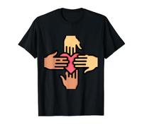 Interrogez-Moi sur la cohésion - l'amour, la Paix, l'unité, Le Respect T-Shirt Graphique avec Valeur