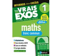 Interros des Lycées Maths 1re Tronc commun - Nathalie Defloraine - Nathan - broché - Scolaire / Universitaire