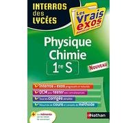 Interros des Lycées Physique - Chimie 1re S