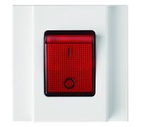 Interrupteur 16AX pour multi-prises Gallery 2P+T pure - HAGER WXF436B