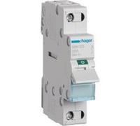 Hager SBN125 1p Circuit Breaker - Circuit Breakers (25 à, -20 - 50 °C, -20 - 80 °C)