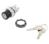 Interrupteur 1SFA611281R3001 : interrupteur rotatif avec clé tige 22 mm.Pos :...