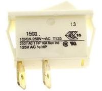 Interrupteur 2 cosses blanc marche/arret - centrale vapeur Blanc G