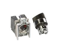 Interrupteur 2 positions bouton rotatif 22mm Harmony XB4 XB4BD25