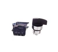 Interrupteur 2 positions bouton rotatif 22mm Harmony XB4 XB4BJ21