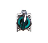 Interrupteur 2 positions bouton rotatif 22mm Harmony XB4BK123M5