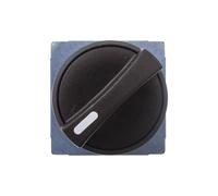 Interrupteur 2 positions bouton rotatif 22mm noir Harmony XB7ND21
