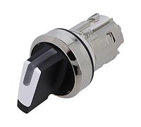 Siemens 3SU10522BP600AA0 3SU1052-2BP60-0AA0 Commutateur à manette collerette métal, finition brillante, illuminable levier argent