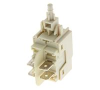 Interrupteur 4 cosses, marche arrêt compatible AYA, CONTINENTAL EDISON, CURTISS, HIGHONE, PROLINE, SABA, TECNOLEC.