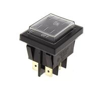 Interrupteur 4 cosses noir protege - nettoyeur haute pression