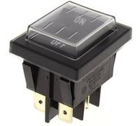 Interrupteur 4 cosses noir protege - nettoyeur haute pression