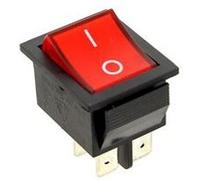 Interrupteur 4 cosses rouge 6855875990 - lave-linge Autre G