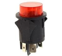 Interrupteur 4 cosses rouge poussoir - nettoyeur vapeur Autre G
