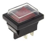 Accessoire nettoyeur vapeur Polti Interrupteur 4 cosses rouge protege pour Nettoyeur vapeur