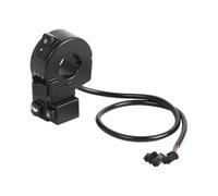 Interrupteur 4 en 1 pour trottinette électrique pour klaxon, phare, clignotant, construction résistante aux intempéries avec accélérateur ergonomique pour scooter électrique adulte