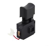 Interrupteur 650673-5 Compatible avec Makita BTP131 BTP141 DTW285 DTW280 DTW284 DTP141 Interrupteur de remplacement pour visseuse sans fil Noir Plastique 1 pièce