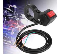 Interrupteur à 3 vitesses pour vélo électrique - Interrupteur d'accélérateur à 3 vitesses - Interrupteur de guidon de 22 mm - Module de changement de vitesse pour guidon électrique de moto, vélo élec