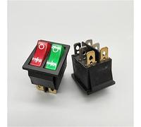 Interrupteur à bascule 1 pièces KCD8 6PIN 16A 250V 20A 125V Double interrupteur de lumière interrupteur à bascule étanche marche-arrêt KCD6 interrupteur d'alimentation de bateau interrupteur industrie