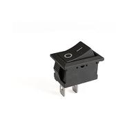 Interrupteur à bascule 10 pcs/lot KCD1 2 broches 250 V 3A SPST interrupteur de bateau noir 21*15/15*10 Snap-in ON Off interrupteur de Position à bascule KCD11 interrupteur industriel ( Color : 21mmx15
