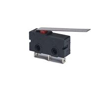 Interrupteur à bascule 10 pièces/interrupteur de fin course par lots KW11 arc/poignée droite 5A 250VAC KW11-3Z Micro-interrupteur interrupteur tactile(Long Handle)