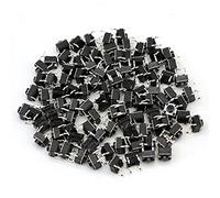 Interrupteur à bascule 100 pcs/lot Mini Micro interrupteur à bouton-poussoir tactile momentané 6 * 6 * 5mm 4 broches marche/arrêt touches bouton DIP 6x6x5mm interrupteur industriel