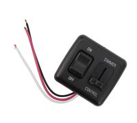 Interrupteur à Bascule 12v Dc Avec Variateur LatéRal Haut Pour Bande De Camion De Voiture à Incandescence HalogèNe Led Rv