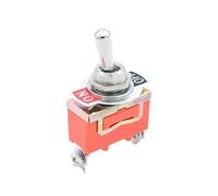 Interrupteur à bascule 15 A 250 V, 5 pièces, 3 broches, marche/arrêt, SPST, SPDT, 6 broches, marche/arrêt, marche/arrêt, DPDT, capuchon étanche(1321P ON ON,Latching,With Cap)