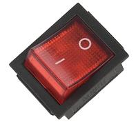 Interrupteur à bascule 4 broches DPST ON/OFF 15 A/250 V 20 A/125 V AC 28 x 22 mm