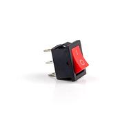 Interrupteur à bascule 5pcs KCD1 Interrupteur à bascule Bouton-poussoir Mini interrupteur 6A-10A 250V KCD1-101 2Pin 3Pin Snap-in on/Off 21 * 15MM Noir Rouge Blanc interrupteur industriel