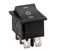 Interrupteur à bascule 6 bornes 3 positions ON/OFF/ON DPDT 16 A 250 VAC 20 A 125 VAC