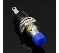 Interrupteur à bascule 6pcs 7mm Interrupteur à bouton-poussoir momentané Appuyez sur l'interrupteur de réinitialisation Momentané On Off Bouton-poussoir Micro-interrupteur normalement ouvert NON(Blu)