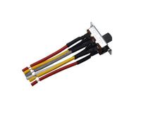 Interrupteur à bascule à 6 broches E-209-22 avec fil remplace SL13B pour ventilateur de plafond Interrupteur à glissière bipolaire/bidirectionnel Interrupteur de transfert 3A 250VAC/6A 125VAC