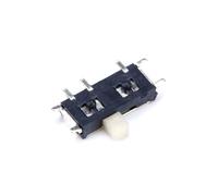 Interrupteur à bascule à glissière SMD MSK-12C02, 7 broches, marche/arrêt, 1P2T SPDT, 50 pièces