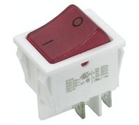 Interrupteur à bascule Bachmann 924.096 250 V 16 A 1 x Off/(On) à accrochage 1 pc(s)