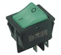 Interrupteur à bascule Bachmann 924.097 250 V 16 A 1 x Off/(On) à accrochage 1 pc(s)