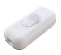 Tibelec 534610 Interrupteur de fil Blanc