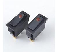 Interrupteur à bascule ca 16A 250V 3 broches SPDT KCD3 marche-arrêt interrupteur positions chauffage rouge d'alimentation de Table électrique(5pcs)