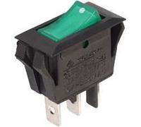 Interrupteur À Bascule De Puissance 10A-250V Spst Marche-Arrêt - Avec Lampe Néon Verte