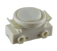 Interrupteur à bascule encastrable - Non spécifié - 2 A 250 V - Dimensions 27x12x16 mm - Blanc - Garantie 2 ans